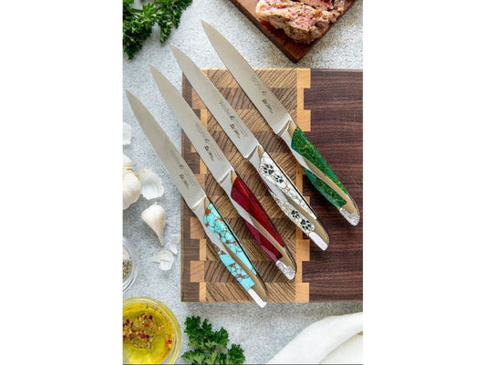 David Yellowhorse 4 Piece Steak Knife Set
