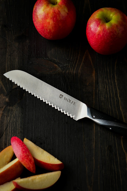 Wölfe 6" Scalloped Utility Knife