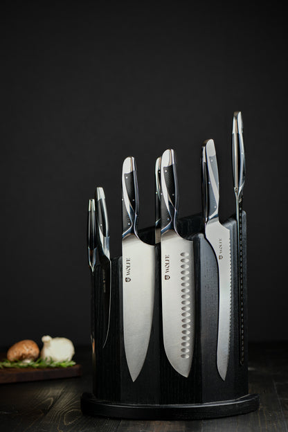 Wölfe 7-Piece Cutlery Set with Magnetic Block