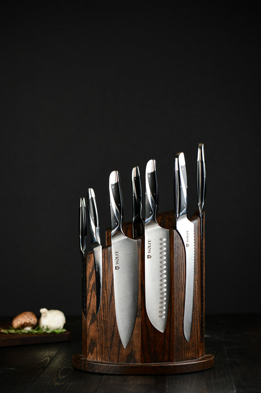 Wölfe 7-Piece Cutlery Set with Magnetic Block
