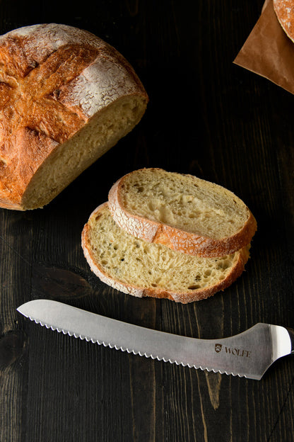Wölfe 9” Offset Bread Knife