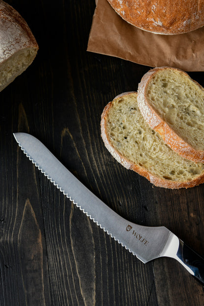 Wölfe 9” Offset Bread Knife