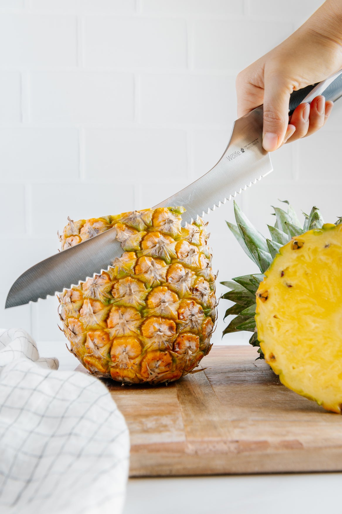 Wölfe 9” Offset Bread Knife