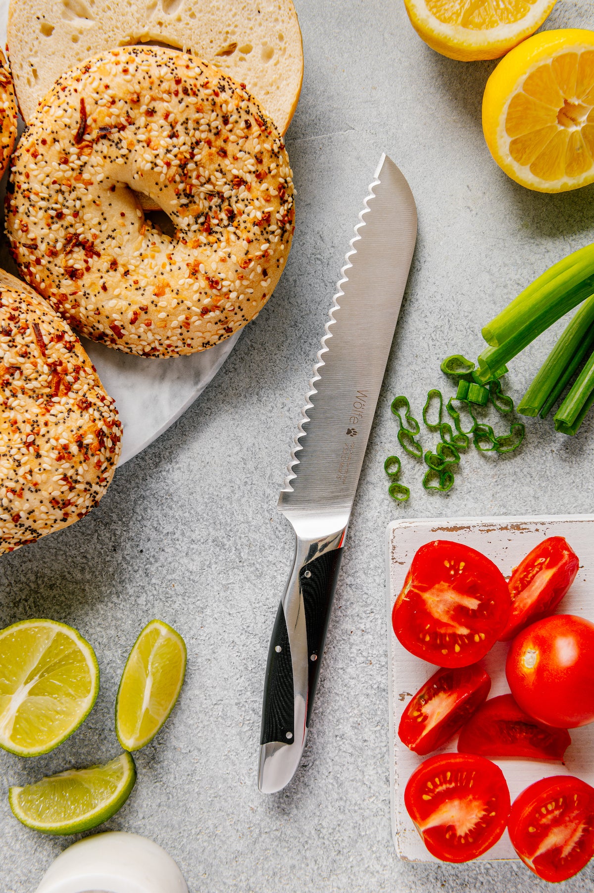 Wölfe 6" Scalloped Utility Knife