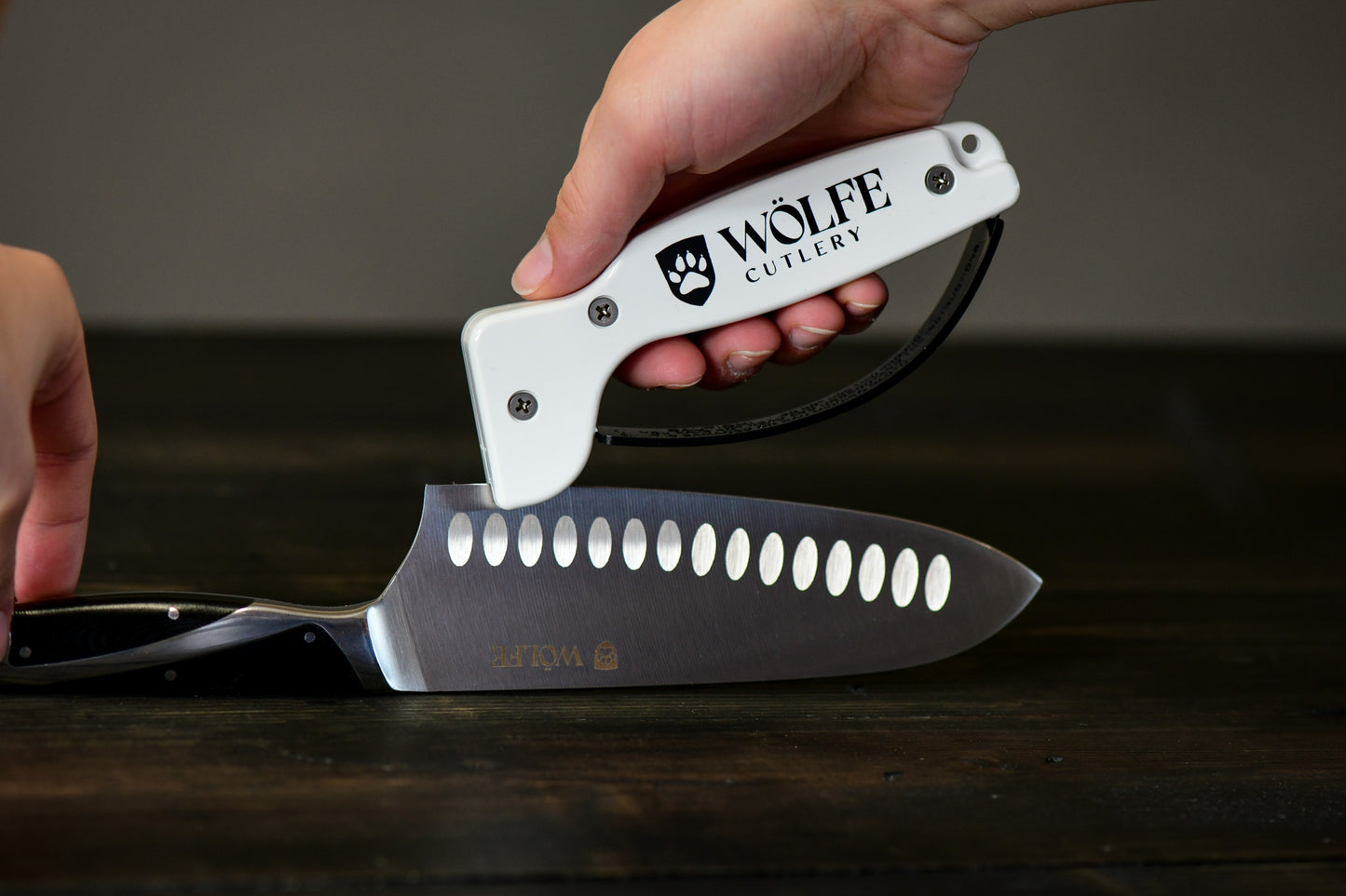 Wölfe Handheld Sharpener