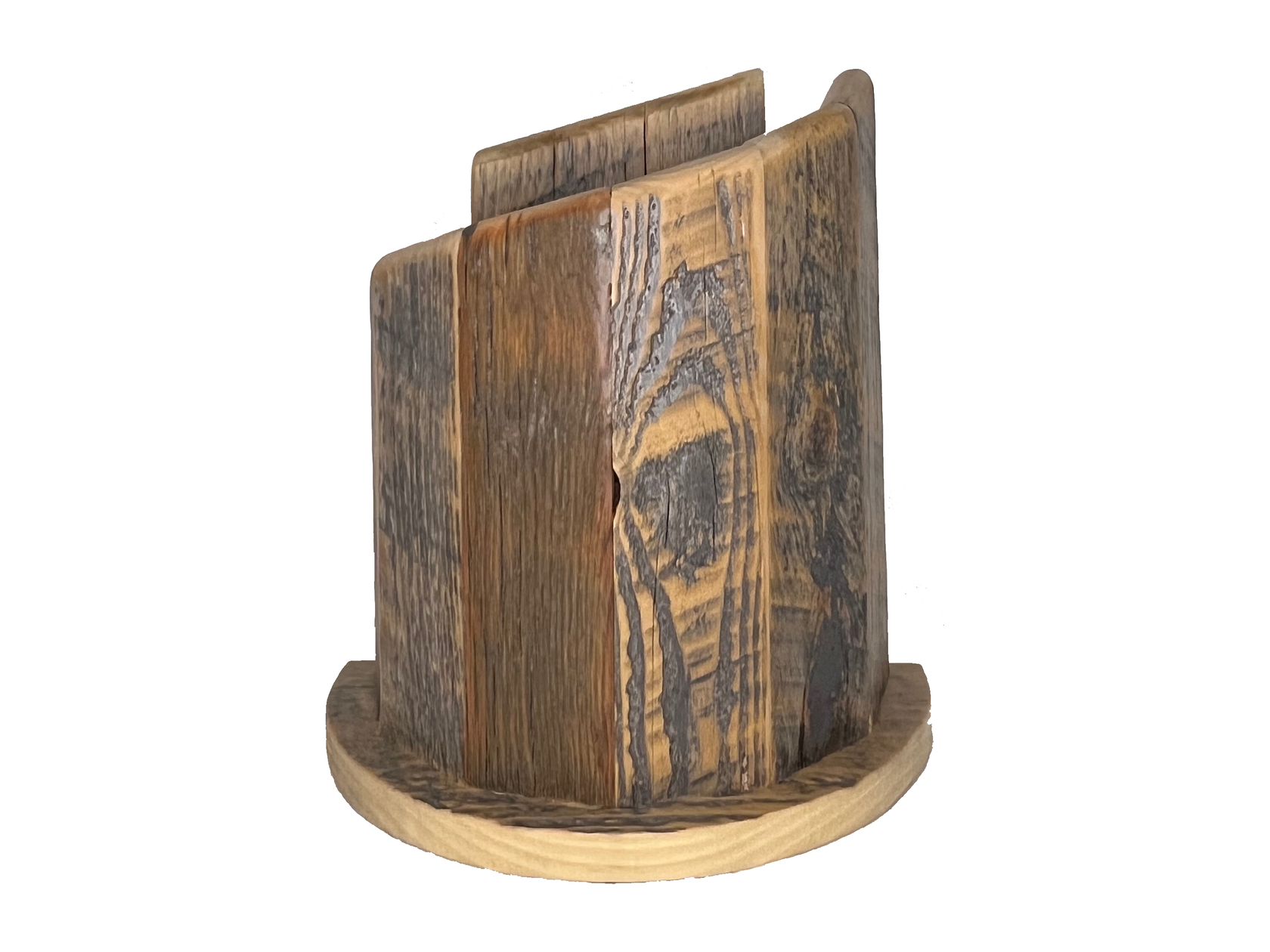 Wölfe Handmade Magnetic Cutlery Block with Steak Knife Holder