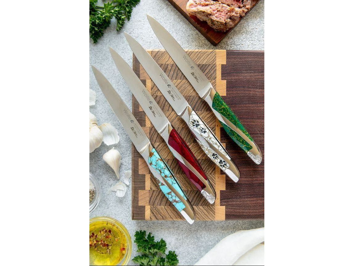 David Yellowhorse 4 Piece Steak Knife Set